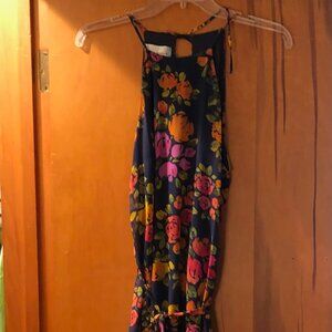 Donna Morgan Long Floral Summer Dress Size 6 (Worn once)